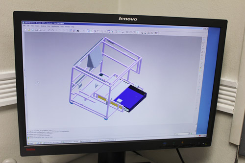 flow cell cytometer frame