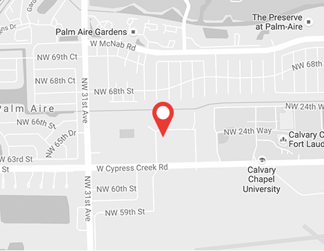 google map of stanron's location in ft. lauderdale, florida